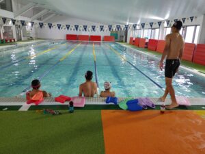 スイム練習風景